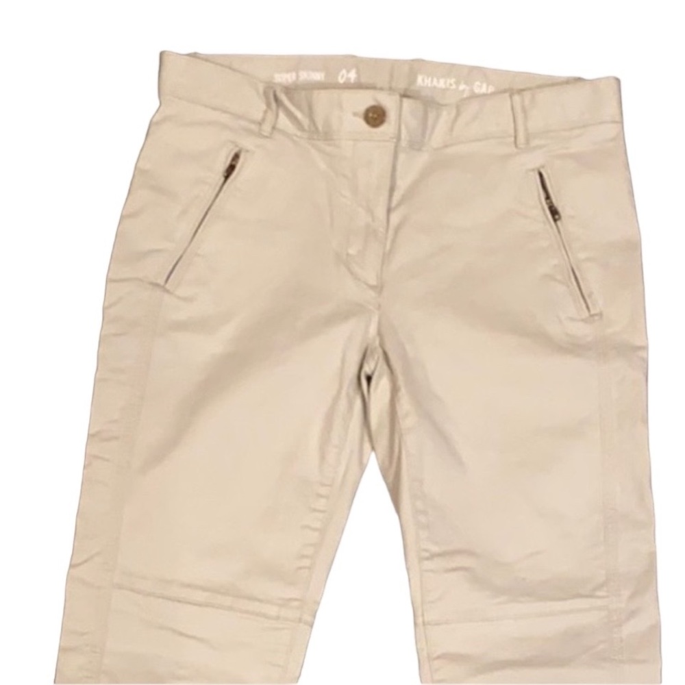 Gap Super Skinny Khakis sz 4